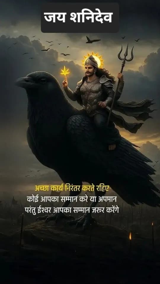 Shani Dev quote
